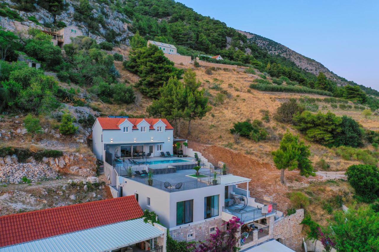 Villa Kruna With Breathtaking View Murvica  Dış mekan fotoğraf