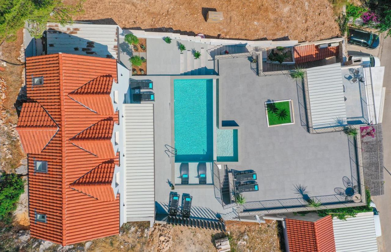 Villa Kruna With Breathtaking View Murvica  Dış mekan fotoğraf