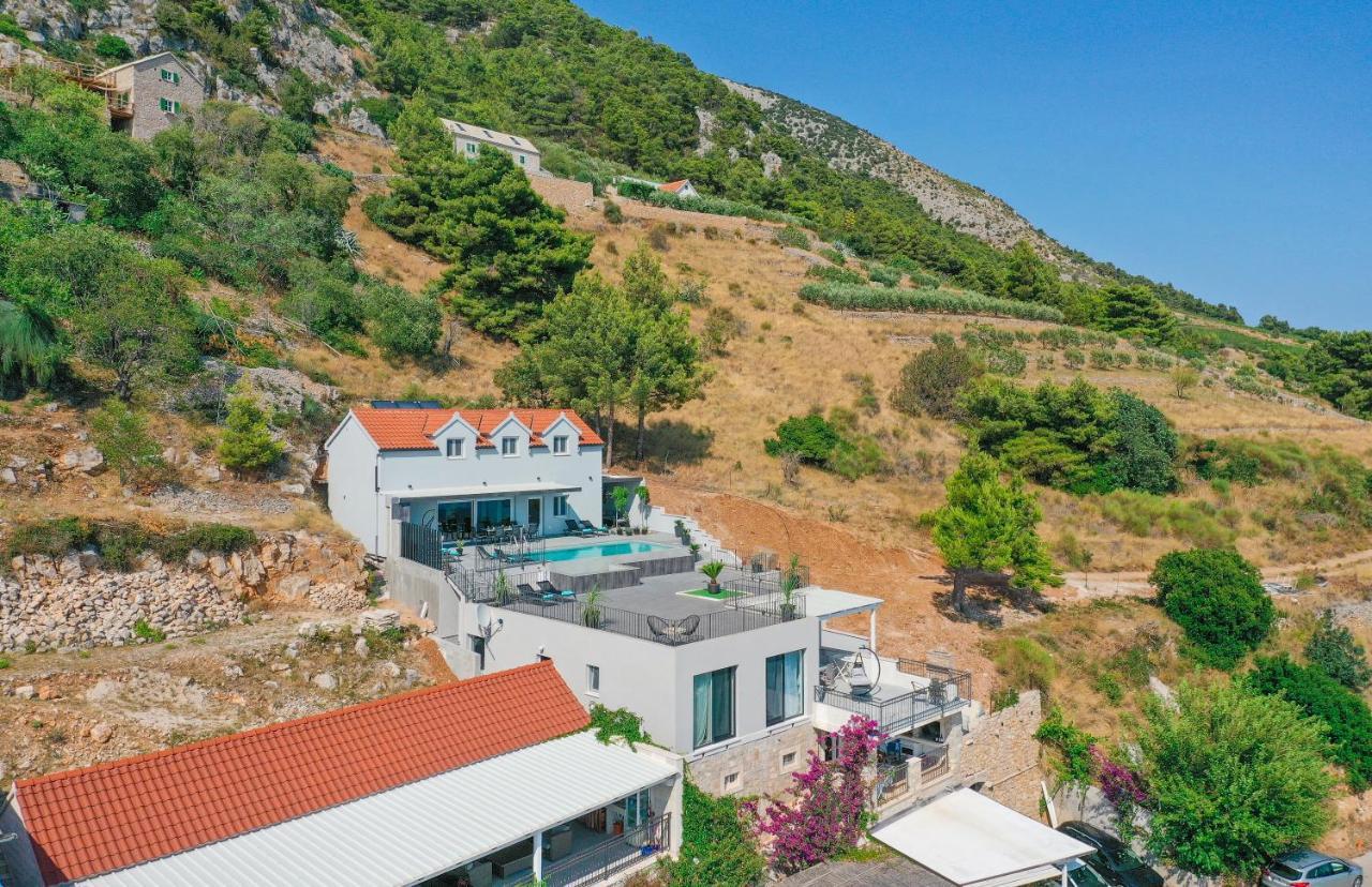 Villa Kruna With Breathtaking View Murvica  Dış mekan fotoğraf